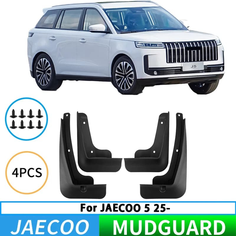 For Jaecoo 5 2025 Fender Car Front and Rear Tire Fender Modification Supplies