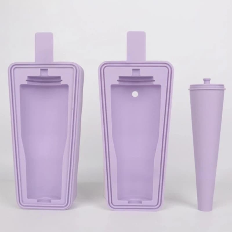 Silicone ice grid, L e mold, Bingba cup cylindrical ice cube ice column integrated