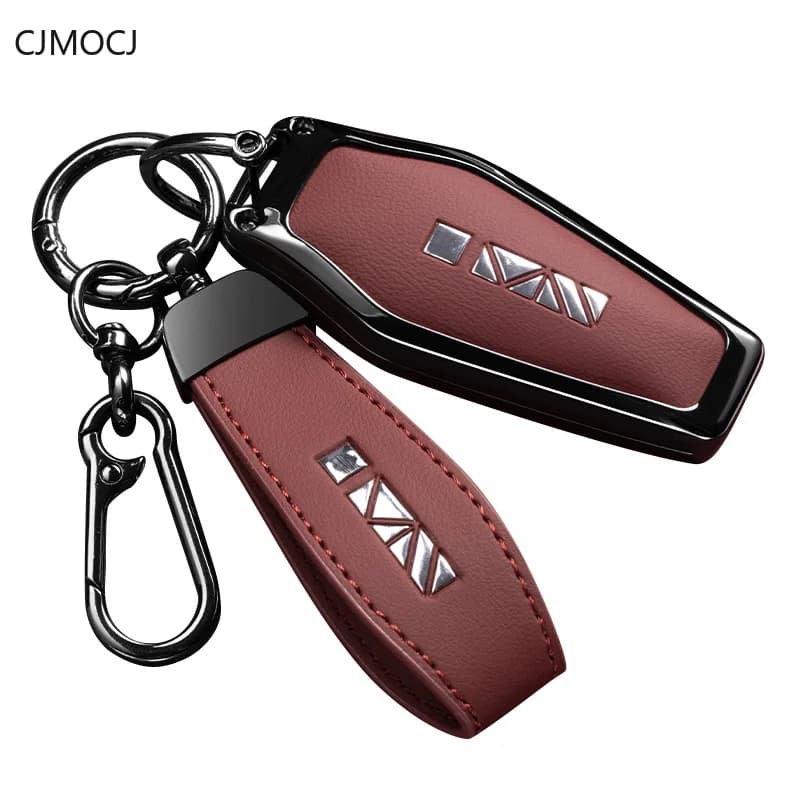 Premium Zinc Alloy Key Cover Case for Chery ICAR 03 / ICAR 03T Zhichao / Advanced Edition (2025) - Protective Key Fob Shell