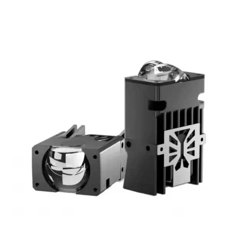 High Power 90w Grid Light Emitting Diode 6000K & 3000K + 6000K Auxiliary  Emitting Diode Fog/Running Light H4
