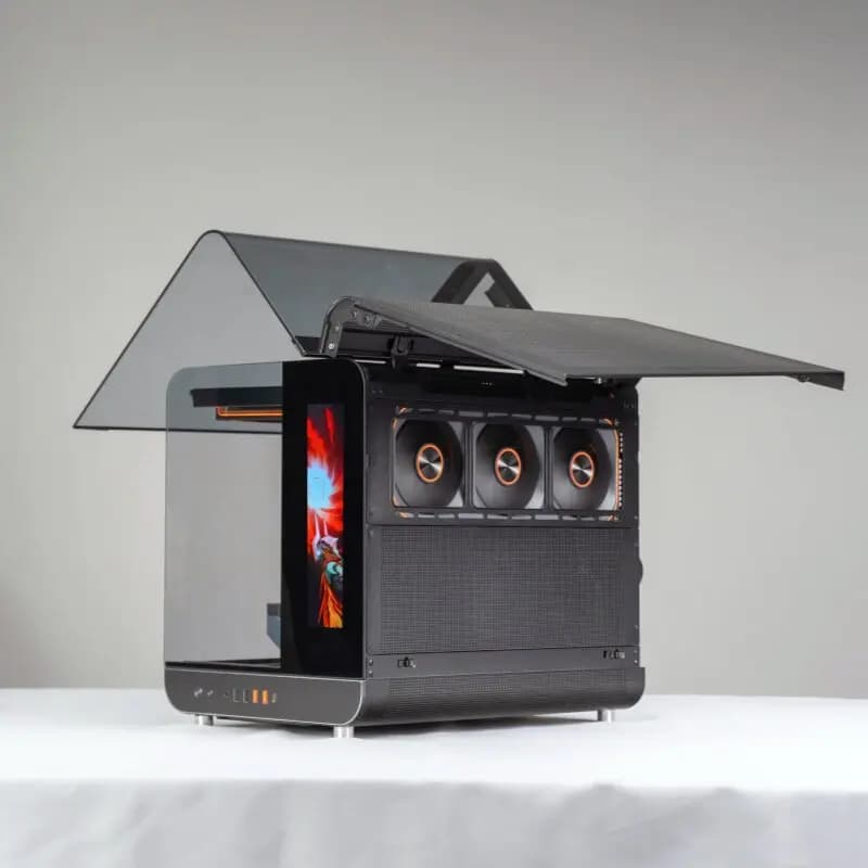 Game console: assembles a desktop computer as a complete machine
