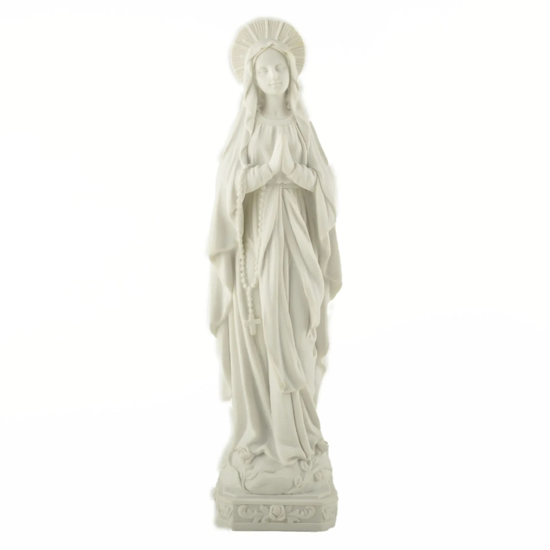 Our Lady of Guadalupe Religious Statue Virgin Mary Resin Figurine Sculpture Religious Art Home Decoration Gift Mother Mary