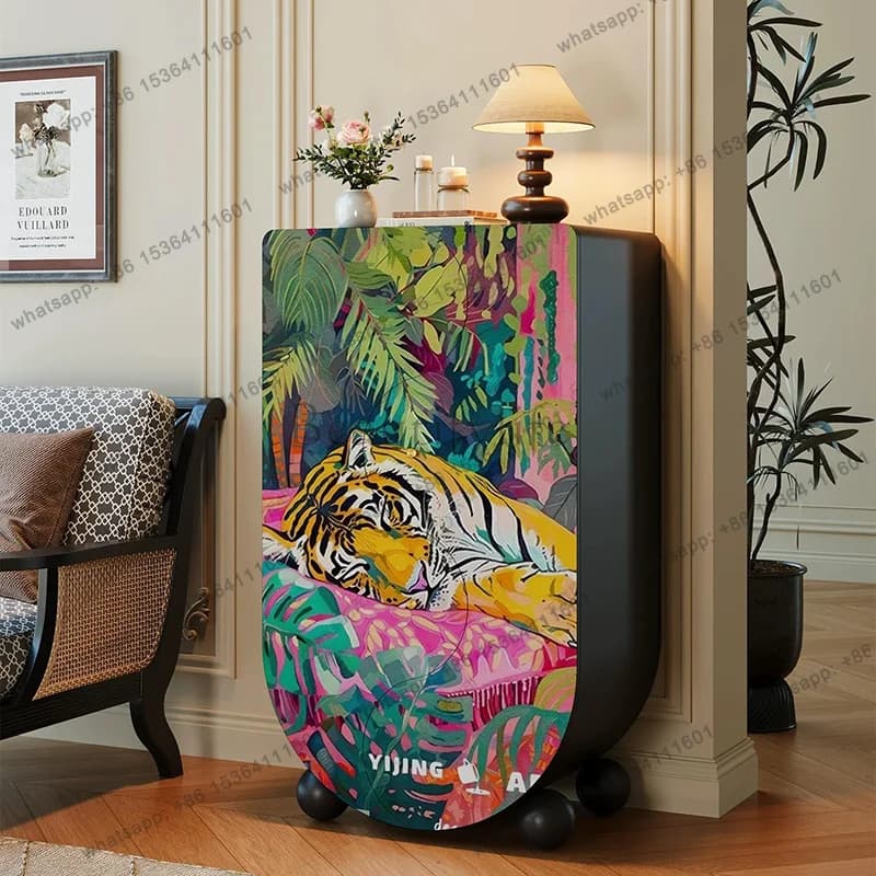 Creative Style Aesthetic Living Room Cabinets Trendy Storage Locker Modern Living Room Furniture Armario De Almacenamiento