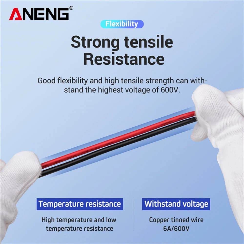 ANENG Capacitor Clip Detector Line Capacitance Test Leads Clip  LCR Universal Test Capacitor Resistance Multimeter Accessories