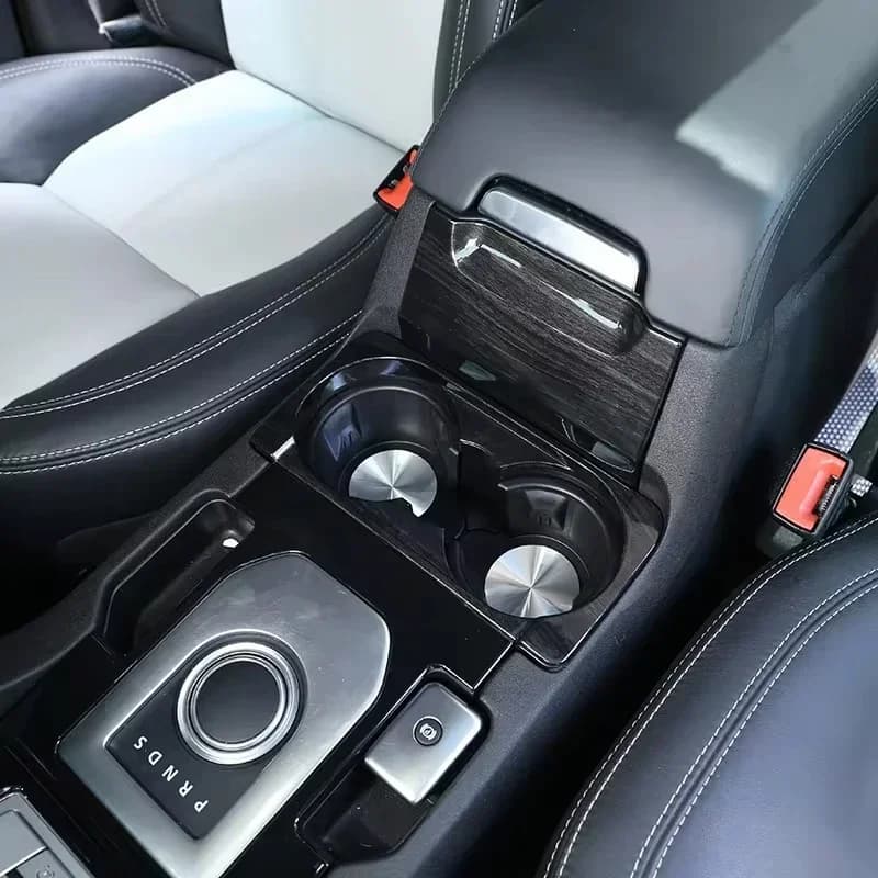 For Land Rover Discovery 4 LR4 2010-2016 ABS Car Front Drain Cup Holder Decorative Cover Trim Parts Car Accessories