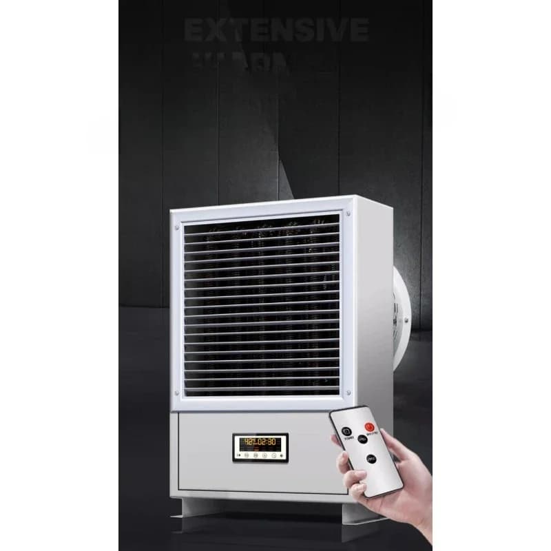 Industrial electric fan paint room drying farm hot fan high power commercial wall hanging