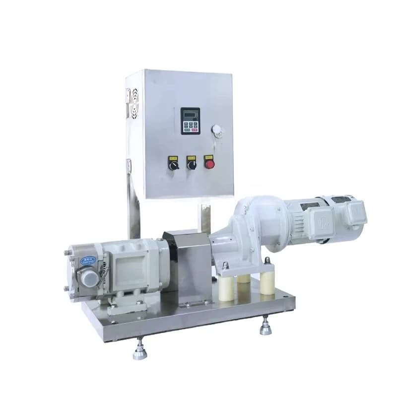 Factory Direct Infinitely Speed Regulation Food Grade Honey Tomato Paste Lobe Transfer Pump Electric Gear Pump Rotary Pump CE