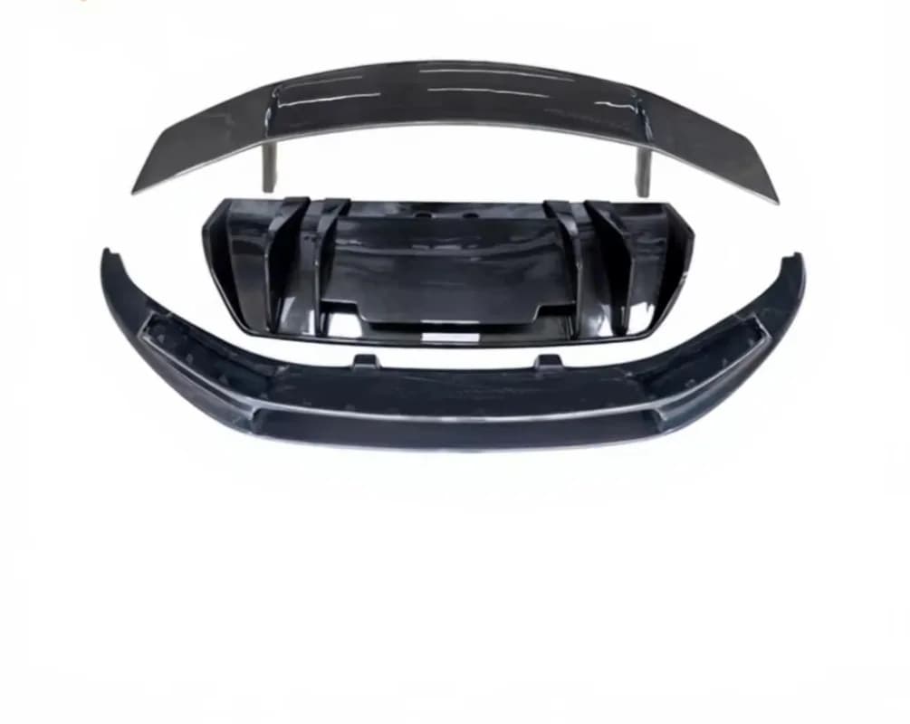 2016-2021 Dry Carbon Fiber Vors Style Body Kit for Audi R8 Front Bumper Lip Rear Diffuser High Tail Wing Car Body Accessories