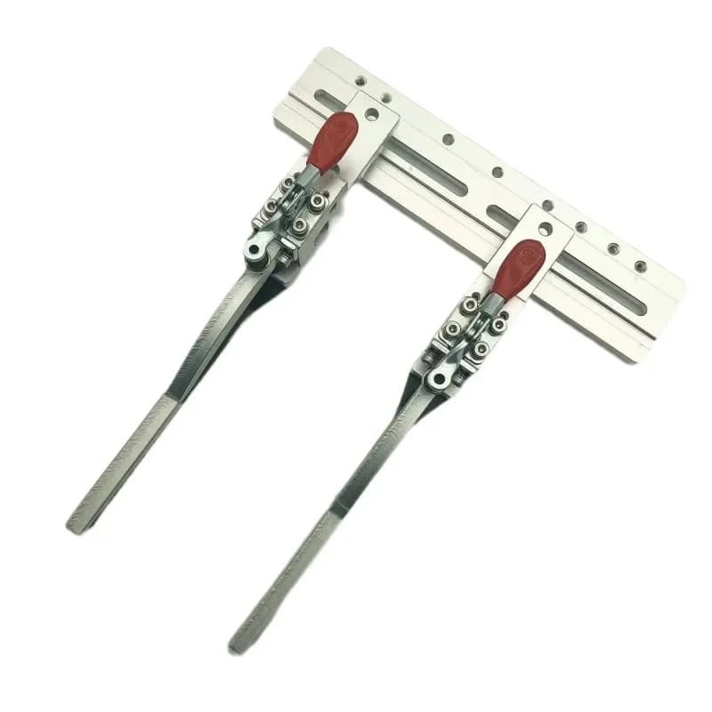 Spare Parts L245mm Fix Clamp Set Shoe Embroidery Frame for Tajima SWF Feiya Ricoma CAMFive Tubular Household Embroidery Machine