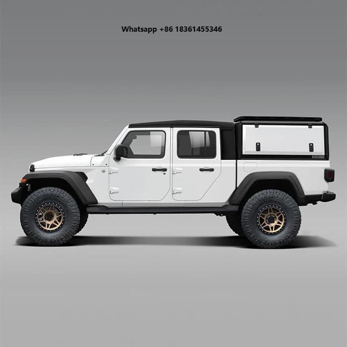 Aluminum Alloy Pickup Truck Bed Hardtop Topper Canopy