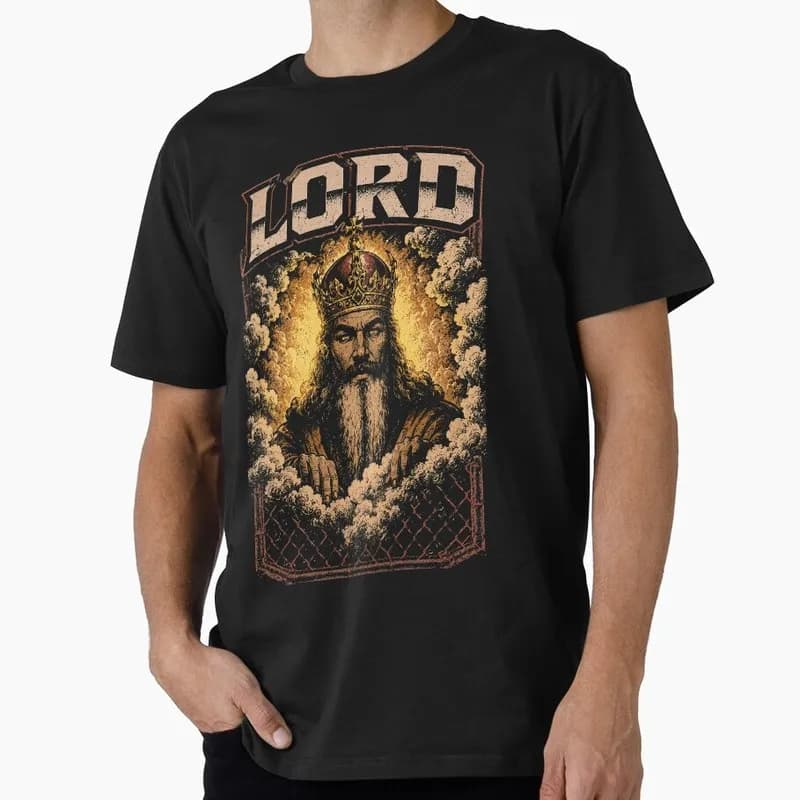 LORD Funny Monty Python Gift T-shirt Short Sleeve Tee British Comedy Graphic clothes US size Tops S-6XL