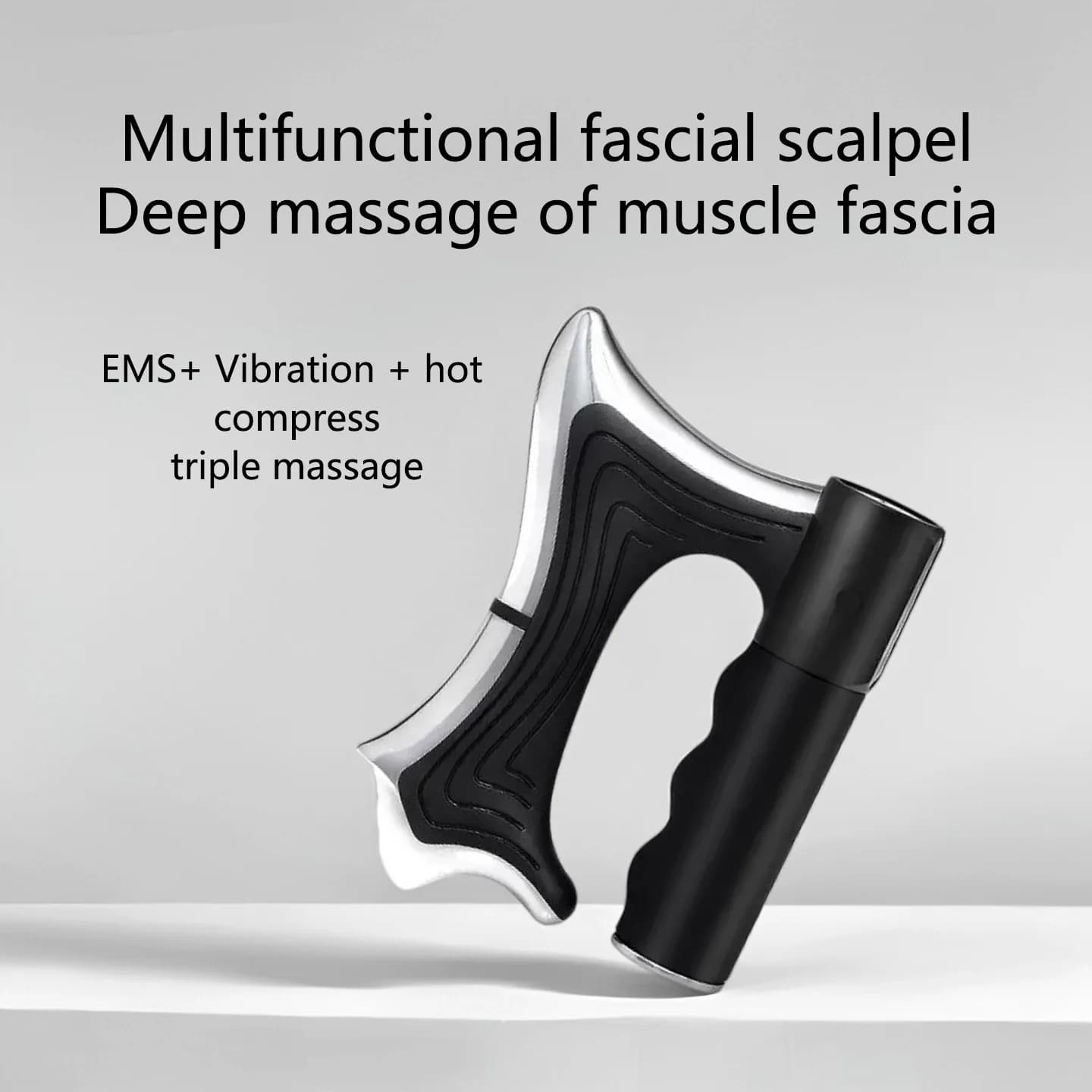 Heating electric fascia knife massage tool 9-speed meridian brush scraping introduction micro-electric vibration beauty massage