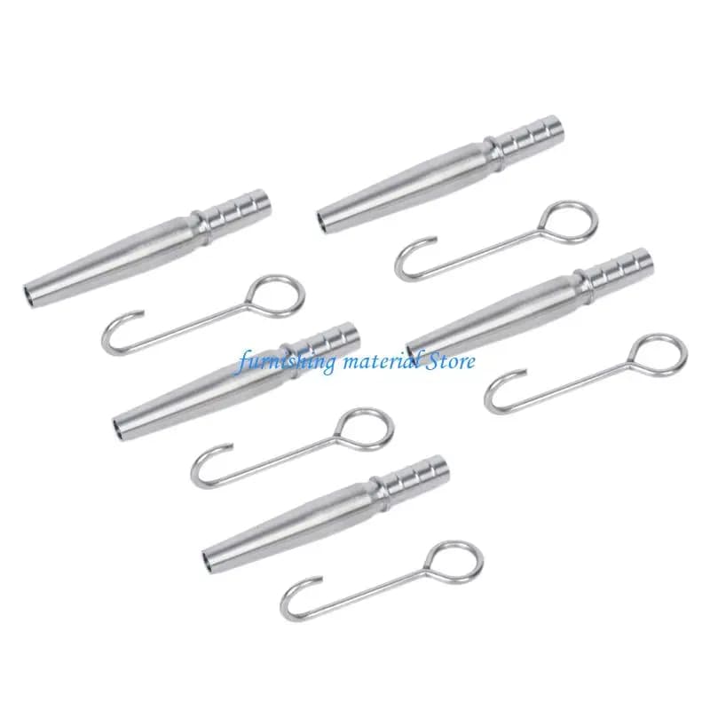 Y5GD Manual Maple Syrup Taps Stainless Steel Sap Collection Tool with Hook Accessories for Maple Tree Brush Cleanups