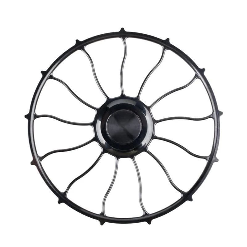 Titanium alloy carved turtle aviation integrated, bagua fishing line dial wheel wheel hand winding accessories