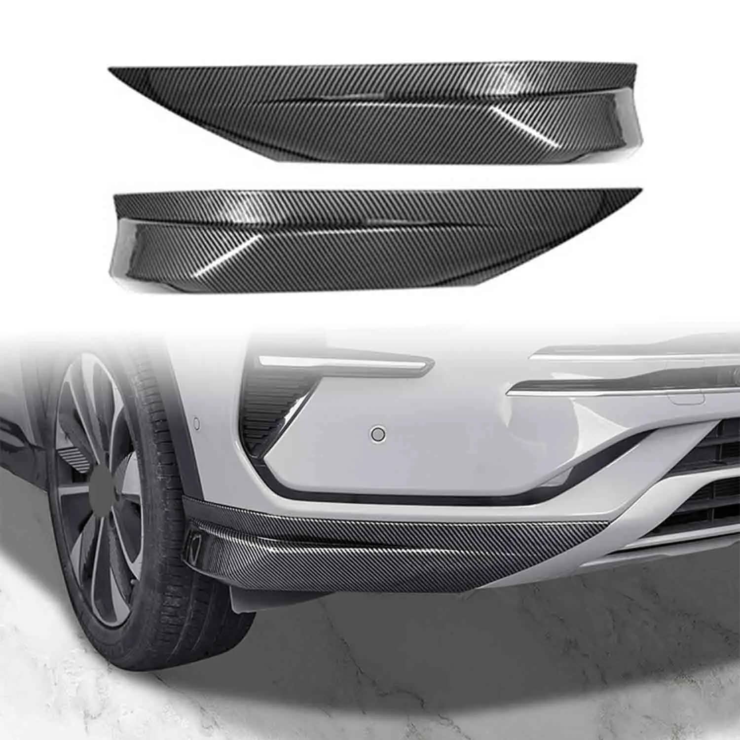 For BYD Seal U Song Plus Dm-i EV 2023 2024 2025 Car Accessories Front Bumper Side Corner Decorative Protector Cover Trim 2pcs