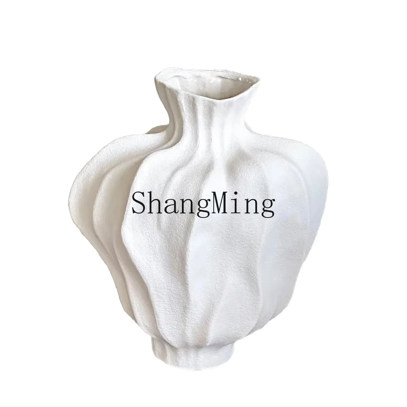 DSA ceramic vase flower arrangement ornament, high-end niche ornament, home decoration vase ceramic ornament