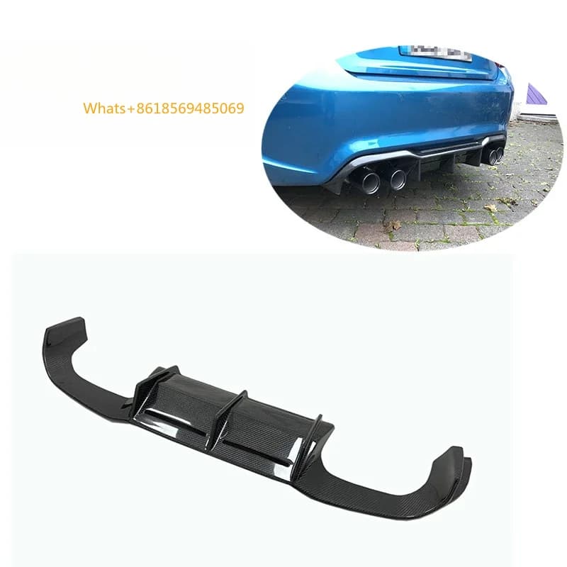 MTC Style Carbon Fiber Rear Bumper Diffuser Lip New Condition 16-19  F87 M2 M2C Competition