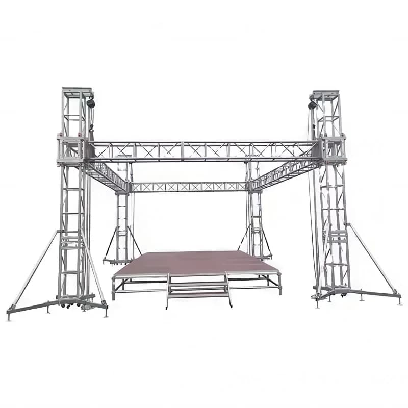 290*290mm Spigot Truss Aluminum Portable TUV Certified 10ft Truss Display System Package