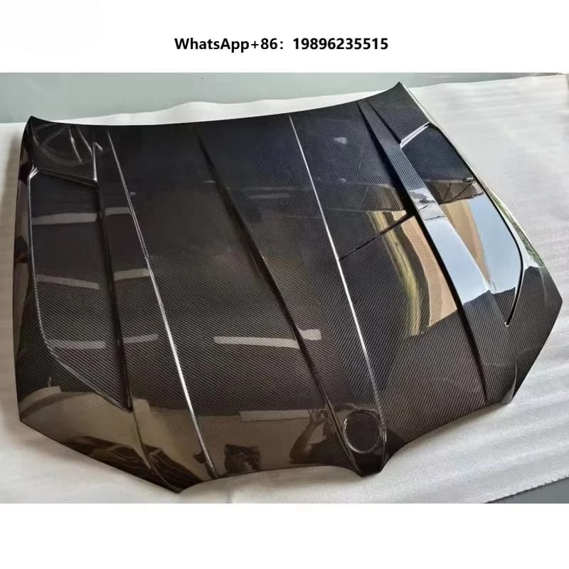 Real Dry Carbon Fiber LD Style Engine Hood