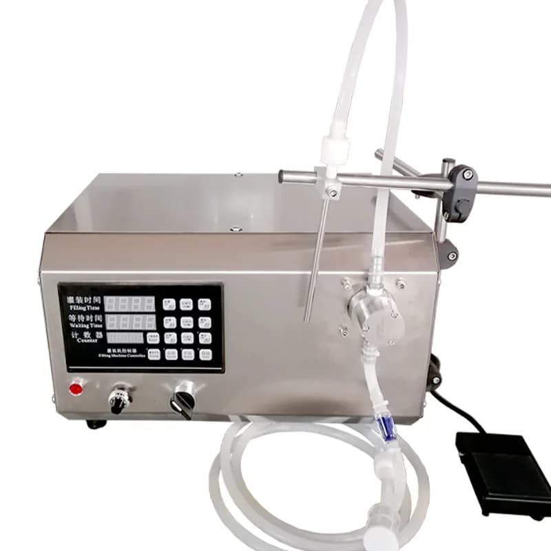 Commercial Oil Sauce Detergent Quantitative Small Manual Automatic Liquid Filling Machine
