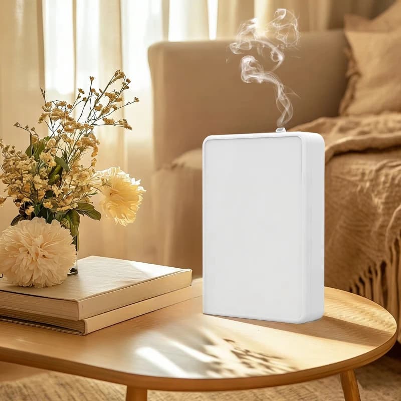 Anti-corrosive Plastic Material Waterless Aromatherapy Industrial Wall Mounted Scent Diffuser Essential Oil Machine 500ML