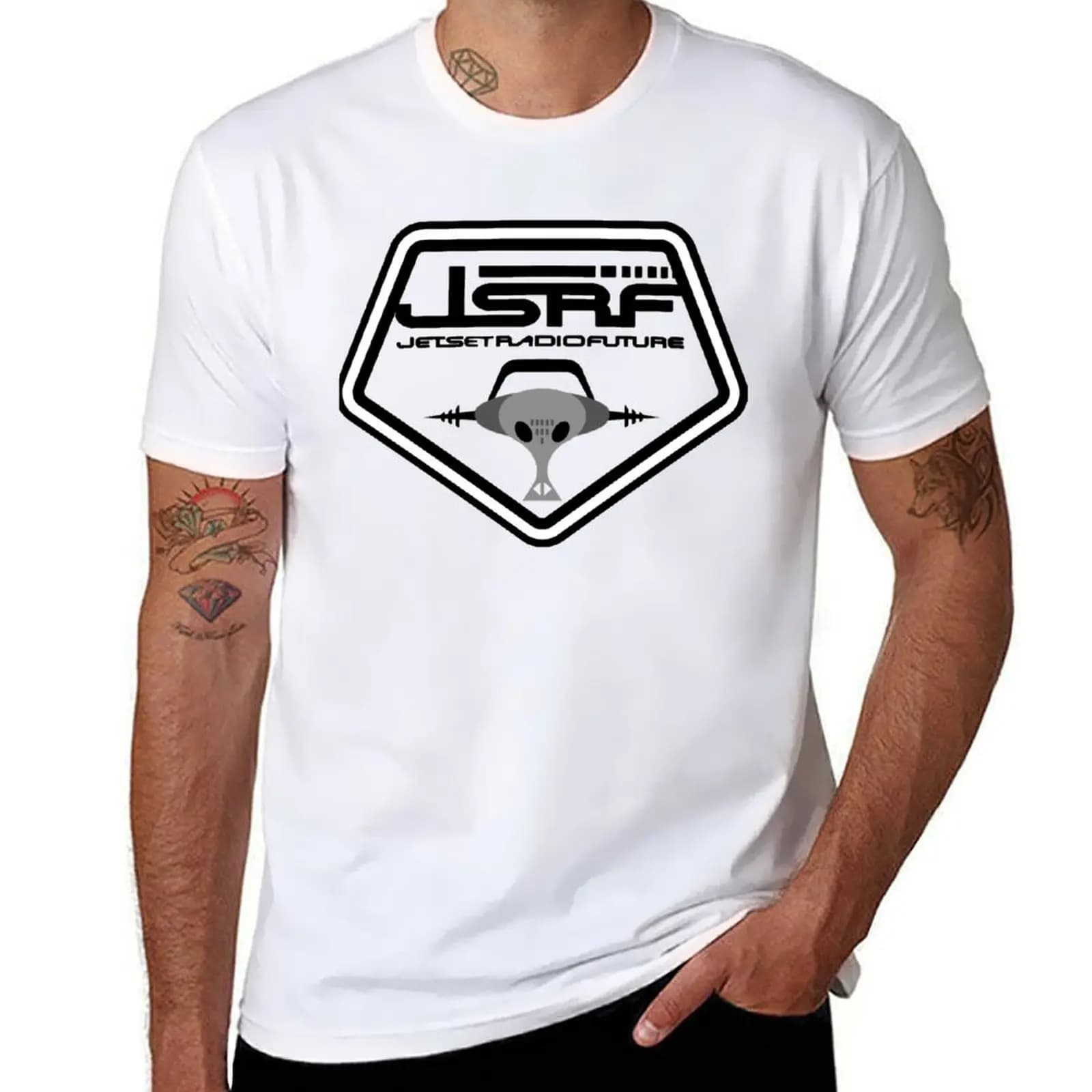 Jet Set Radio Future - Logo Classic T-Shirt man t shirts cotton man t shirts graphic T-Shirt