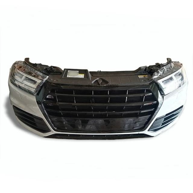For 2019 Q5 Front Bumper Radiator Fan Parking Sensor Diffuser Grille Heat Dissipation Net Advanced Version
