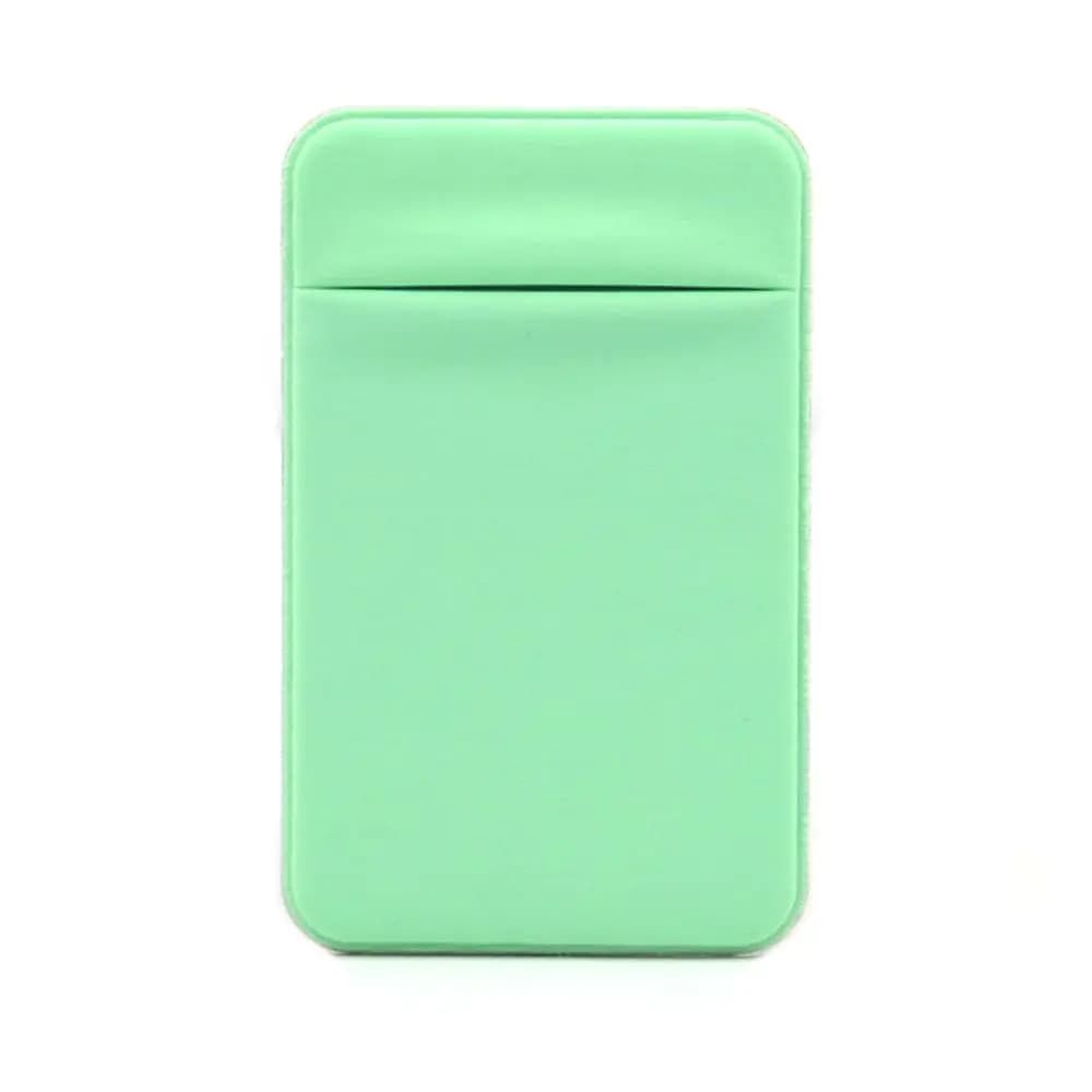 1PC Card Sleeve Elastic Mobile Phone Card Bag Phone Pocket Cell Phone Pouch Phone Wallet Stick Wallet Case Phone Card Holder