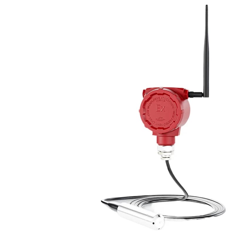 LMMM Wireless 4g Input Liquid Level Gauge Sensing Transmitter Hydrostatic Water Level Gauge Digital Display Fire Pool Water Tank