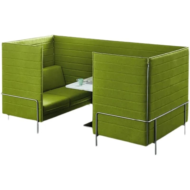 single double sofa set Modern high back card table creative office reception cafe leisure furniture living room villa