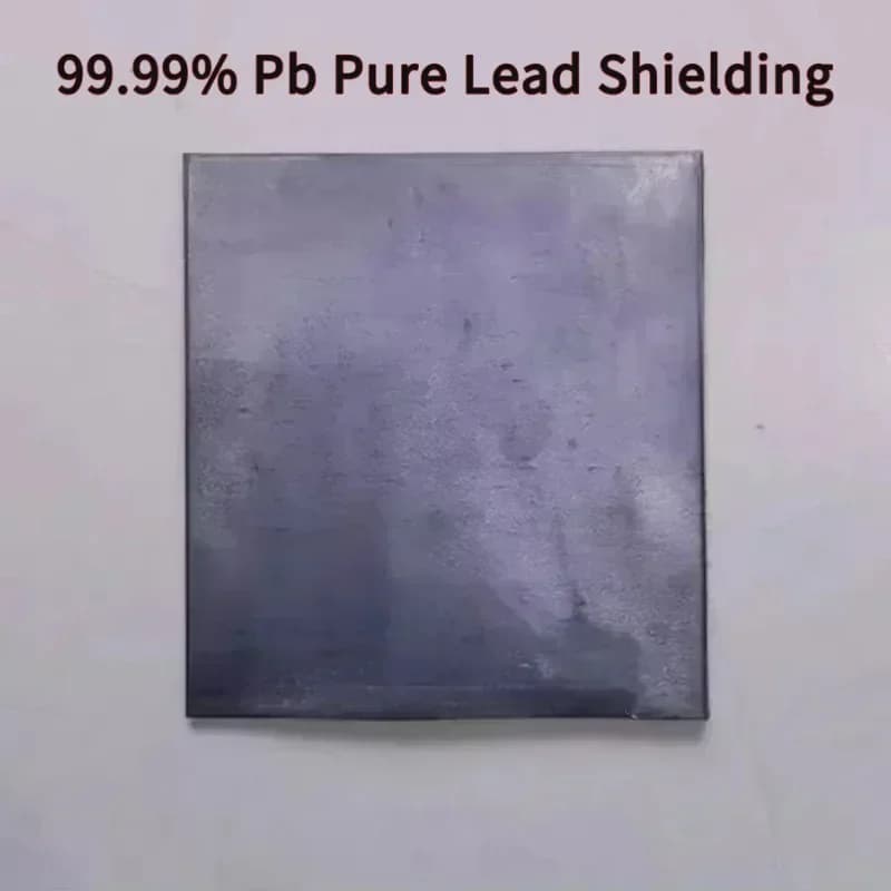 99.99% Pure Lead Shielding Plate, Customizable Size Radiation Protection Lead Sheet For Industrial Medical Shielding