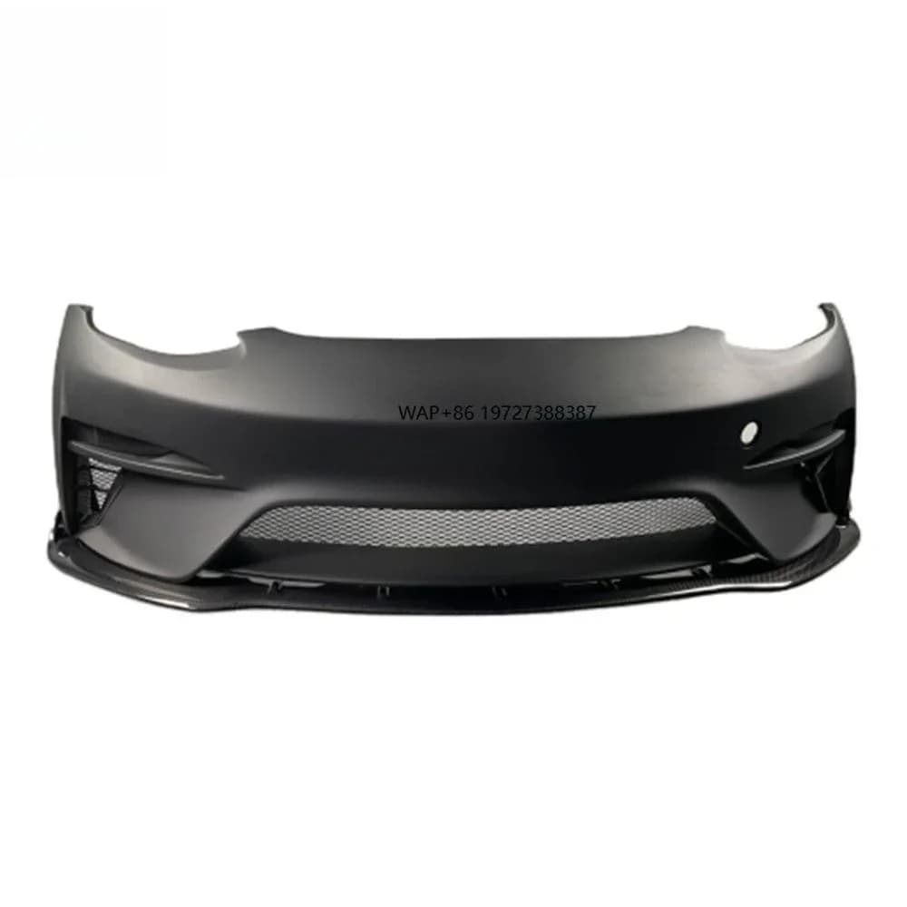 Model 3 Front Lip Body Kit Carbon Fiber SD Style Front Rod Front Bumper Hot Sale