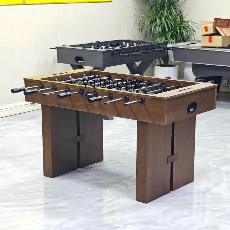 Tabletop Football Machine Table Game Eight-Pin Standard Adult Table Football Game Machine for Home Use