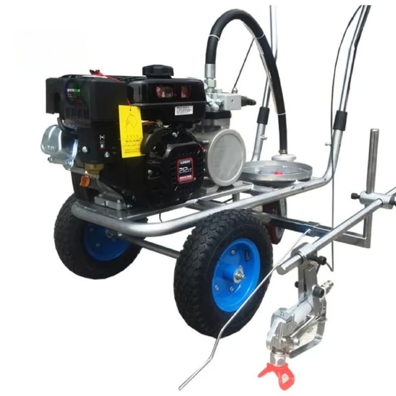 Factory Direct Sales Hand-pushed  Cold Spray Marking Machine Parking Lot Line Striping Machine paint Spray