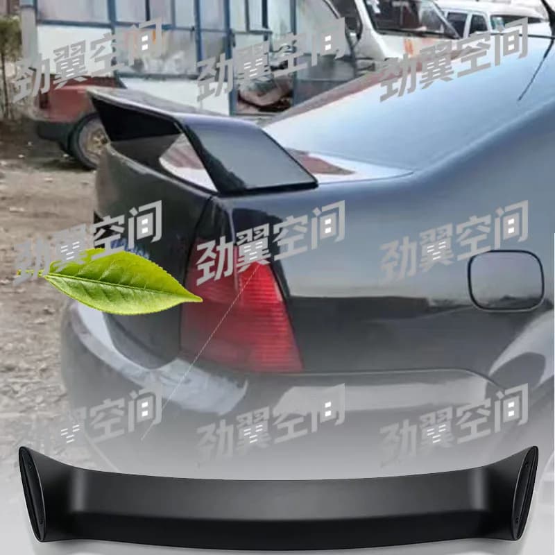 Real Carbon Fiber Rear Spoiler Wing Car Modification Accessories Fit For Volkswagen Bora R 2001 -2008