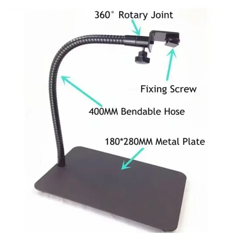 Industrial Microscope Stand Camera Lens Icroscopio Holder Microscope Accesorio Universal 360 °Adjustable Mount Tools DIY