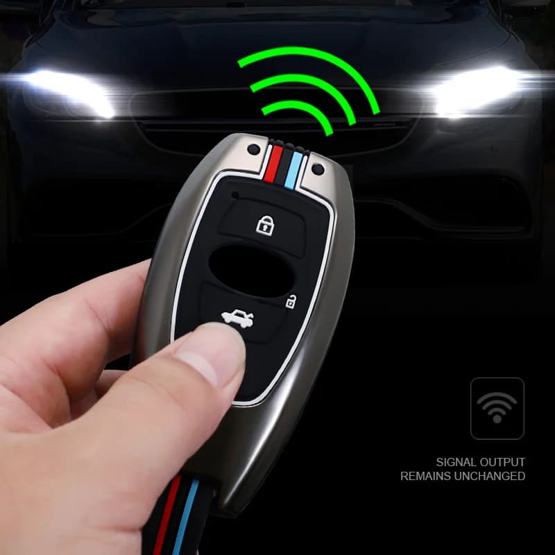 Car Key Case Cover for Subaru BRZ XV SV Forester Legacy Outback Crosstrek Impreza WRX Fob Shell Keychain Accessories