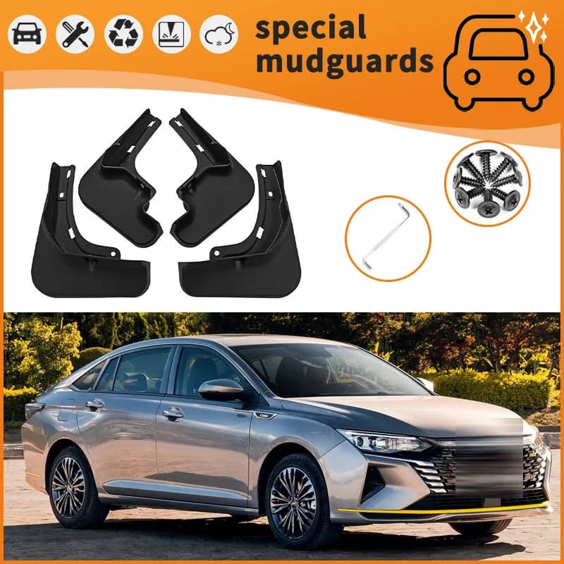 Suitable for 21-22 Dongfeng Yixuan MAX fender car tire anti-splash mudguard