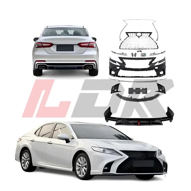 Body Kits For  Camry 2018 Upgr To LS Model Car Accessories Bumpers Gril