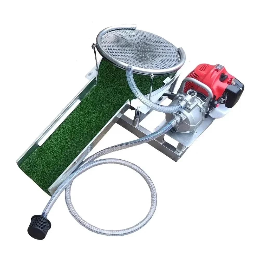 Portable small vibrating screen