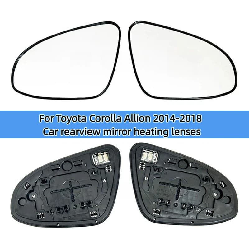 For Toyota Corolla Allion 2014-2018 Car rearview mirror heating lenses Car heated Convex Mirror Glass Rearview mirror heating