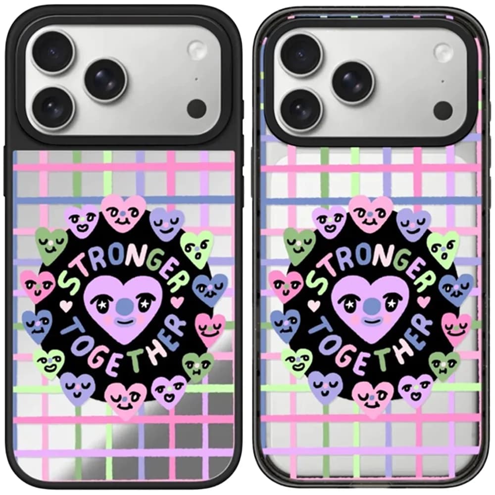 6070339 Acrylic / Mirror Magnetic Case: Compatible with IPhone 17 16 15 14 13 12 Pro Max 17 Air