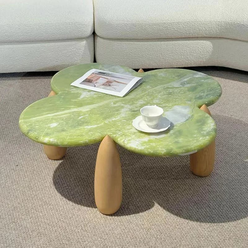 Round Quality Cofee Table Storage Italian Minimalist Modern Side Table Premium Aesthetic Scrivania Living Room Furniture