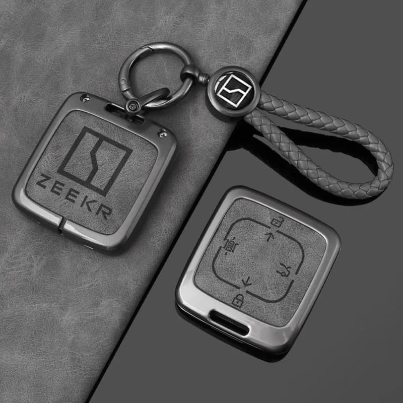 For ZEEKR 001 X 007 009 7X Car Key Case Cover Shell Protector Auto Remote Smart Keychain keyless Entry 2025 2024 2023 2022 2021