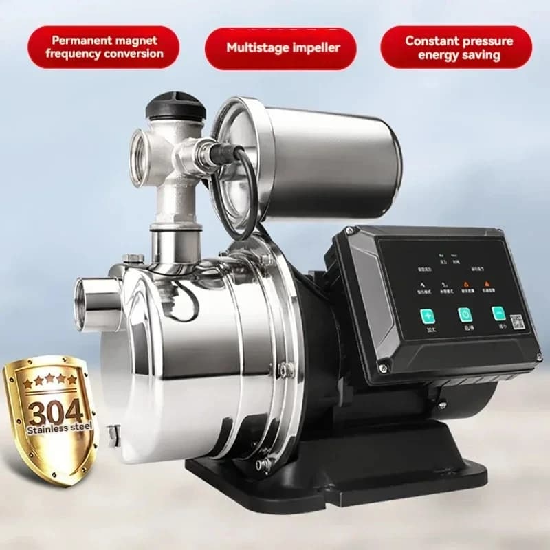 Varile frequency , fully automatic and silent, large flow ligent self suction pump