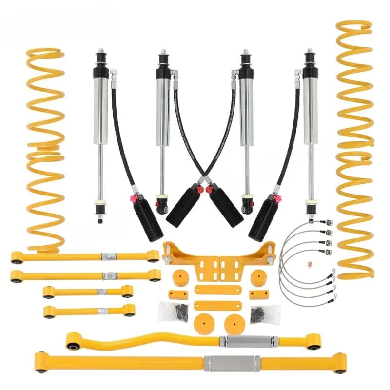 Shock Absorbers for Toyota Land Cruiser 80 1990-1997 LC80 Nitrogen Remote Reservoir Suspension Lift Kit 4WD Off-Road 4x4 Parts