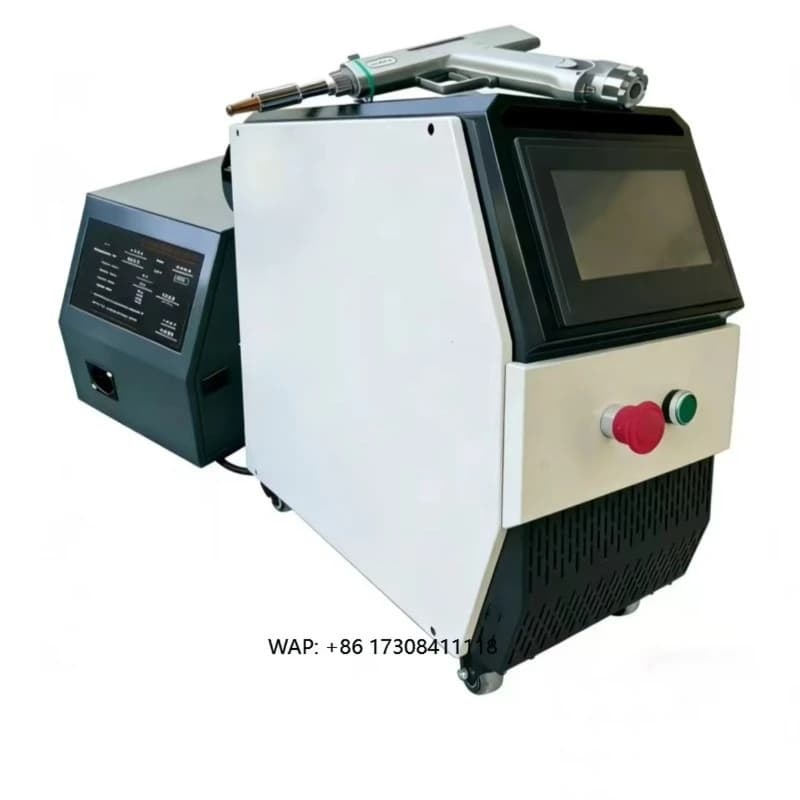 Handheld High Power 2000W Fiber Welder Cutter Cleaner All in One Portable Machine for Metal Workshops Factories