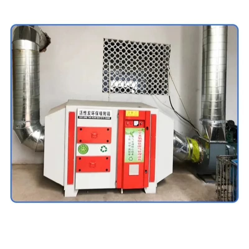Photo-oxygen integrated machine, activated carbon adsorption environmental protection box, paint room environmental protection