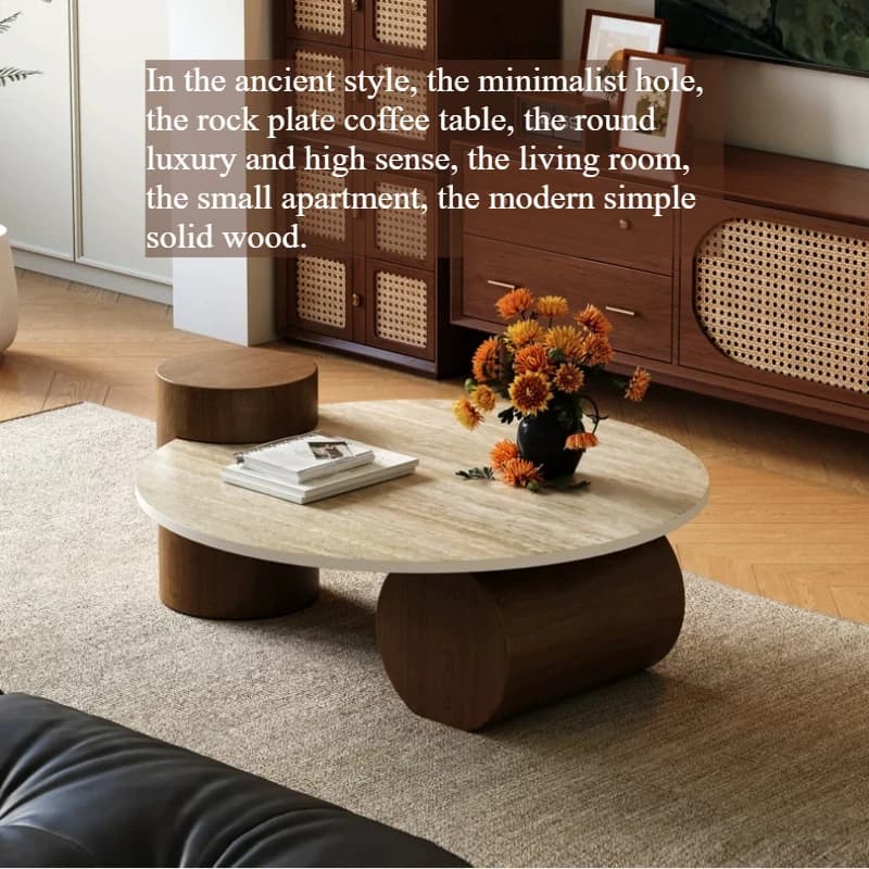 Vintage Kitchen Coffee Table Round Hallway Outdoor Art Coffee Table Wooden Room Couchtische Wohnzimmer Classic Furniture