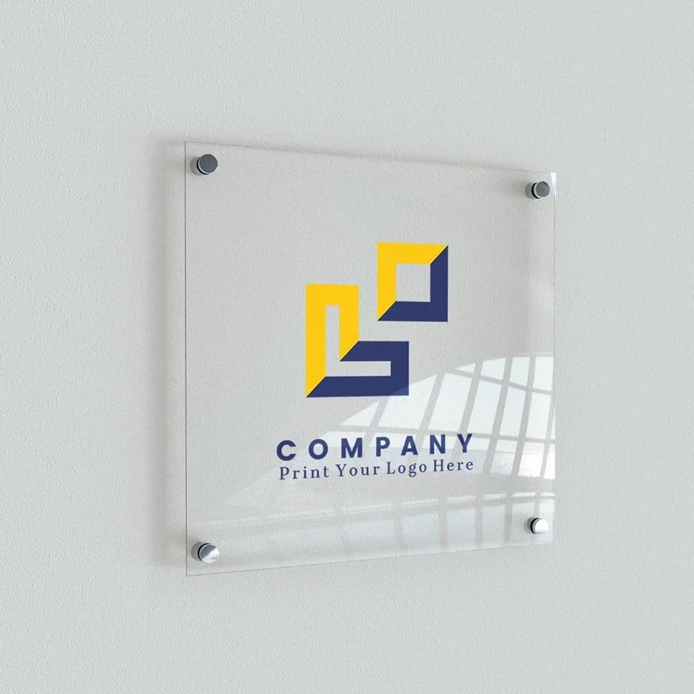 Custom Acrylic Company Signage Business Plaque Comerial Signboard Address Door Plate Signs Customized with Your Logo